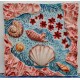 Azulejo com relevo 15*15 mar