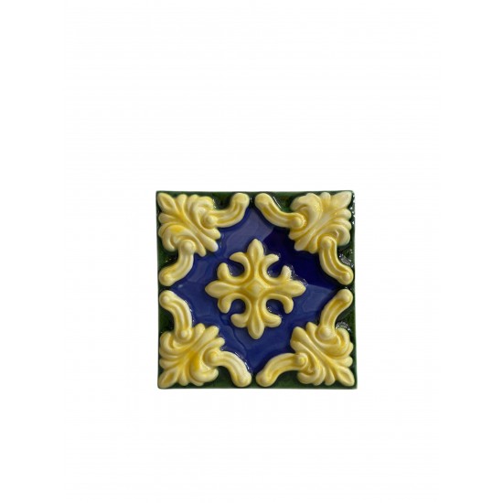 Azulejo com relevo 14*14 - AZLAR