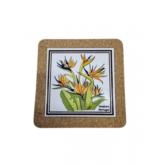 Base de azulejo c/ cortiça 15*15 - PLC3MD