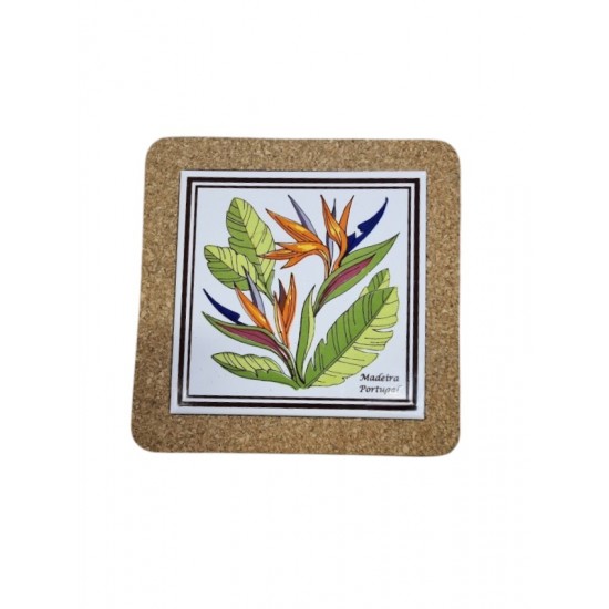 Base de azulejo c/ cortiça 15*15 - PLC3MD