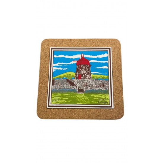 Base de azulejo c/ cortiça 15*15 - PLC3AZ
