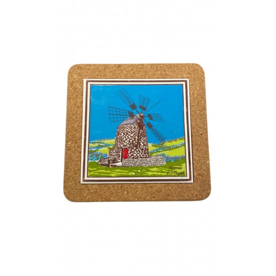 Base de azulejo c/ cortiça 15*15 - PLC3AZ