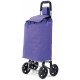 Carro de compras em poliéster de 4 rodas 32*55*20cm bz4758
