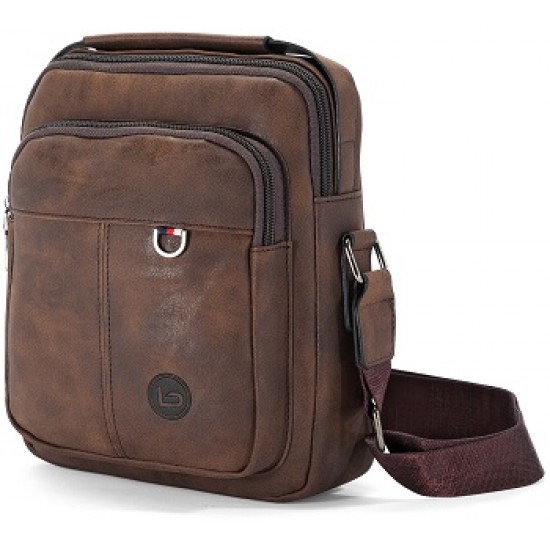 Bolsa ombro pele 21x23x8 BZ5461