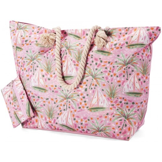 Saco praia poliéster 56*38*18cm bz5803