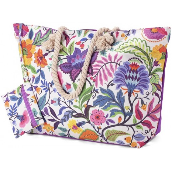 Saco praia poliéster 56*38*18cm bz5803