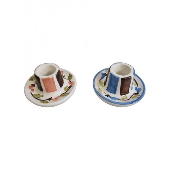 Decoração Eile-o castiçal 8*5cm castiris