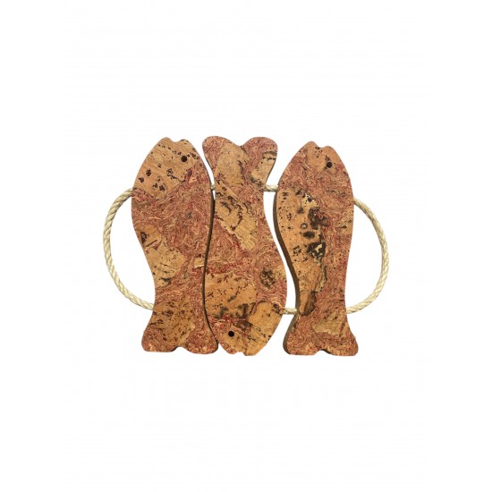 Base conjunto 3 sardinhas com corda 18*18.5cm*2mm bp039