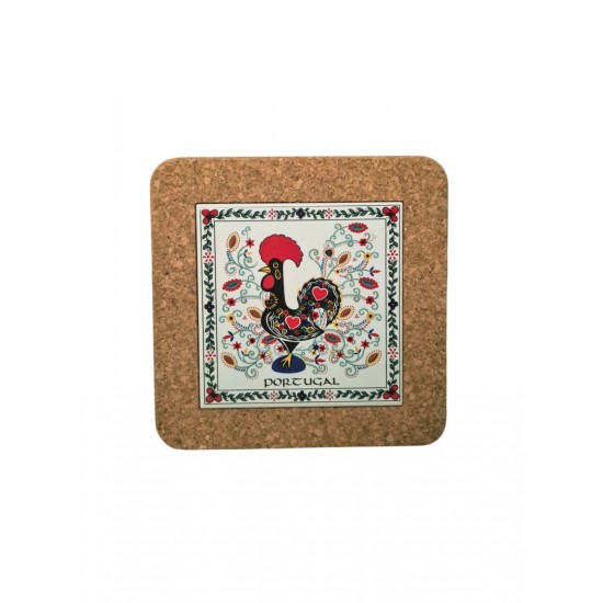 Base de azuleijo c\cortiça 10.8*10.8cm