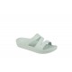 Chinelo senhora c\cunha verde entrelaçados 36-41 JI32vd