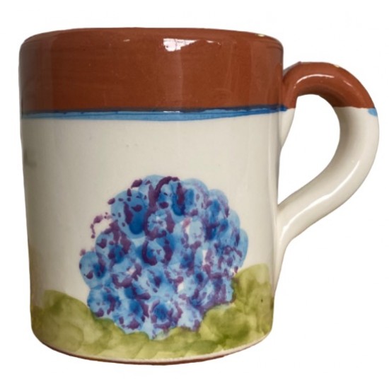 Caneca em barro direita 8.5*7.5cm - A147AZ