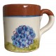 Caneca em barro direita 8.5*7.5cm - A147AZ