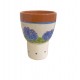 Copo alto em barro 11*9cm A164AZ