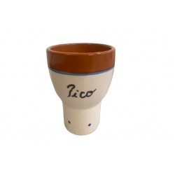 Copo alto em barro 11*9cm A164AZ