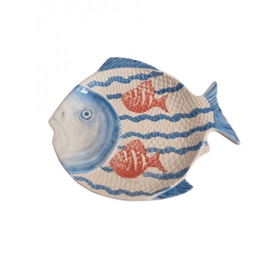 Decoração Magalhães peixe gr 28*25cm magpexrd