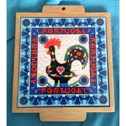 Base de tachos madeira c\azulejo 30516