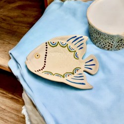 Peixe grande de loiça 21,5 x 14 CM - LMPGON