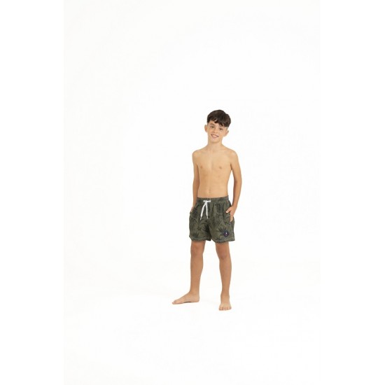 Calção banho curto criança nisko 6-16 anos 5806