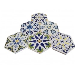 Azulejo hexagonal 15*15cm 