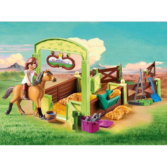 Playmobil estabulo cavalos lucky e spirit 9478