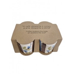 Decoração Eile-o pack 4 copos de café packris