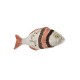 Decoração Eile-o peixr pq. 25*12.5cm peipqris