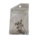 Blister com 12 pipos em metal p\bolas 06041