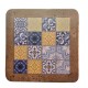 Base de azulejo c\cortiça 15*15cm