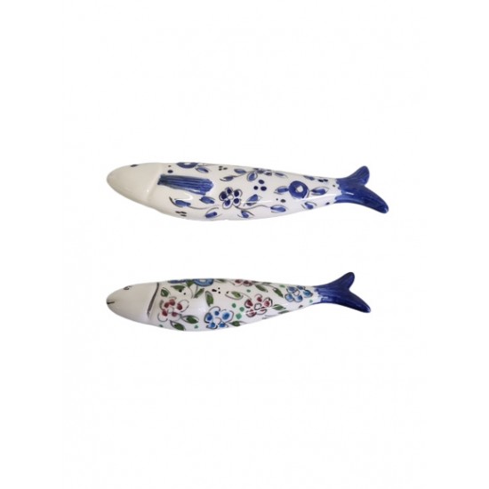 Sardinha louça lisa peq. 14*3cm 