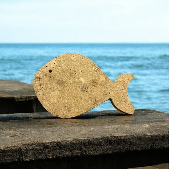 Base cortiça peixe 29,5*19 - BA0111