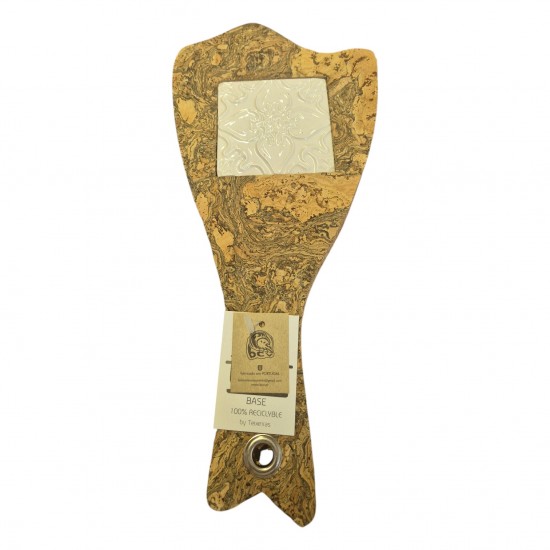 Base cortiça em nuvem bacalhau c\azulejo 31cm - BACALCORT