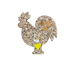 Galo cortiça reciclada com cores sortidas 28,5 x 35,5 CM - BASEGALAZ
