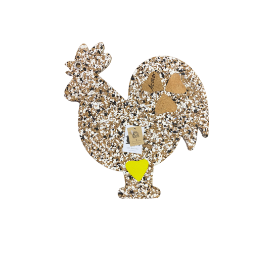 Galo cortiça reciclada com cores sortidas 28,5 x 35,5 CM - BASEGALAZ