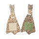 Base cortiça reciclada bacalhau grande c/ azulejo 39.5x16x1cm BACLGRA 