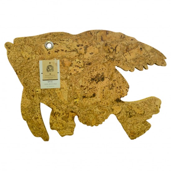 Base cortiça em nuvem peixe dory 30*26*1cm - PEIXDORCOR