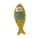 Peixe pequeno de cortiça c/ azulejo 30x10x1cm PEIXPQAAAZ