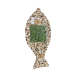 Peixe cortiça reciclada grande c/ azulejo 36x16x1cm PEIXGRAAAZ