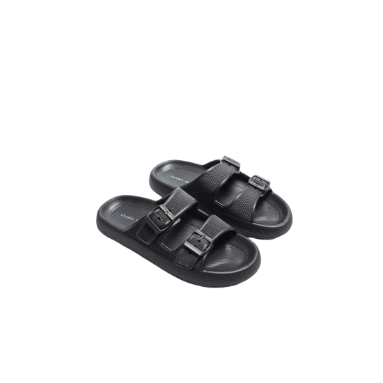 Chinelo senhora fivelas preto 36-41 - 86196PT
