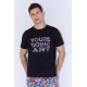 T-shirt preta S-XL - 90516PT