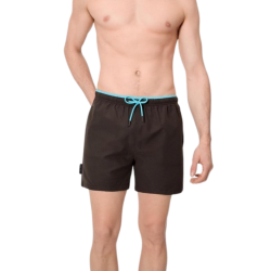 Calção de banho médio preto S-XXL - 90405