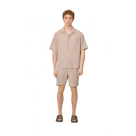 Camisa castanha M-XXL - 90538CT