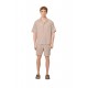 Camisa castanha M-XXL - 90538CT