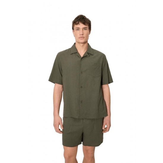 Camisa verde M-XXL - 90538VD