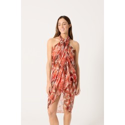 Pareo de praia estampado - 86364