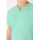 T-shirt turquesa M-XXL - 90556TQ