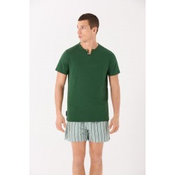 T-shirt verde M-XXL - 90556VD
