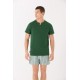 T-shirt verde M-XXL - 90556VD