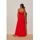 Vestido longo com cores sortidas - 85920