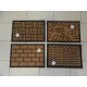 Tapetes rua c\corda rectangular 40*60cm 